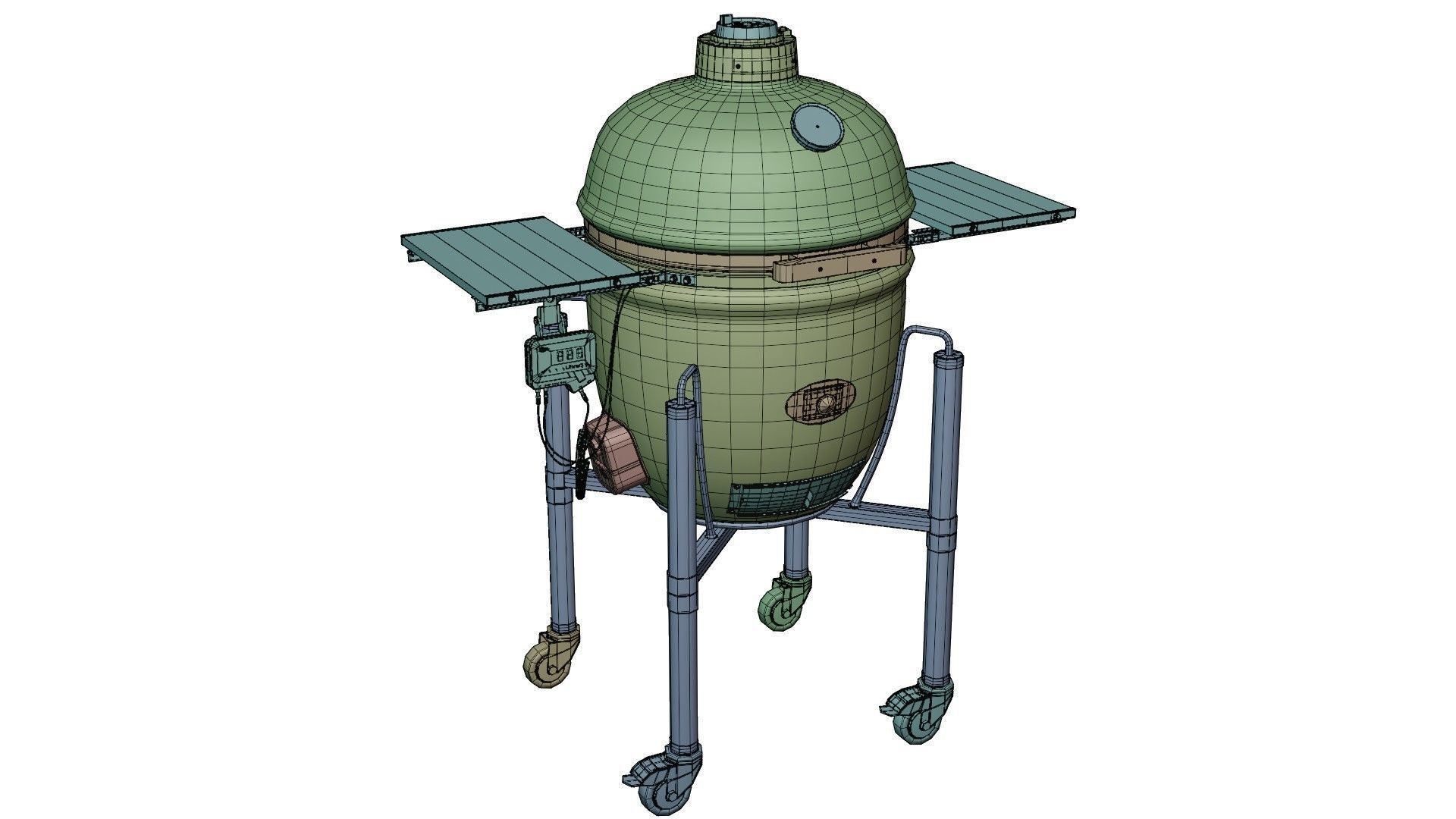 Kamado grill - Monolith  3D model_32