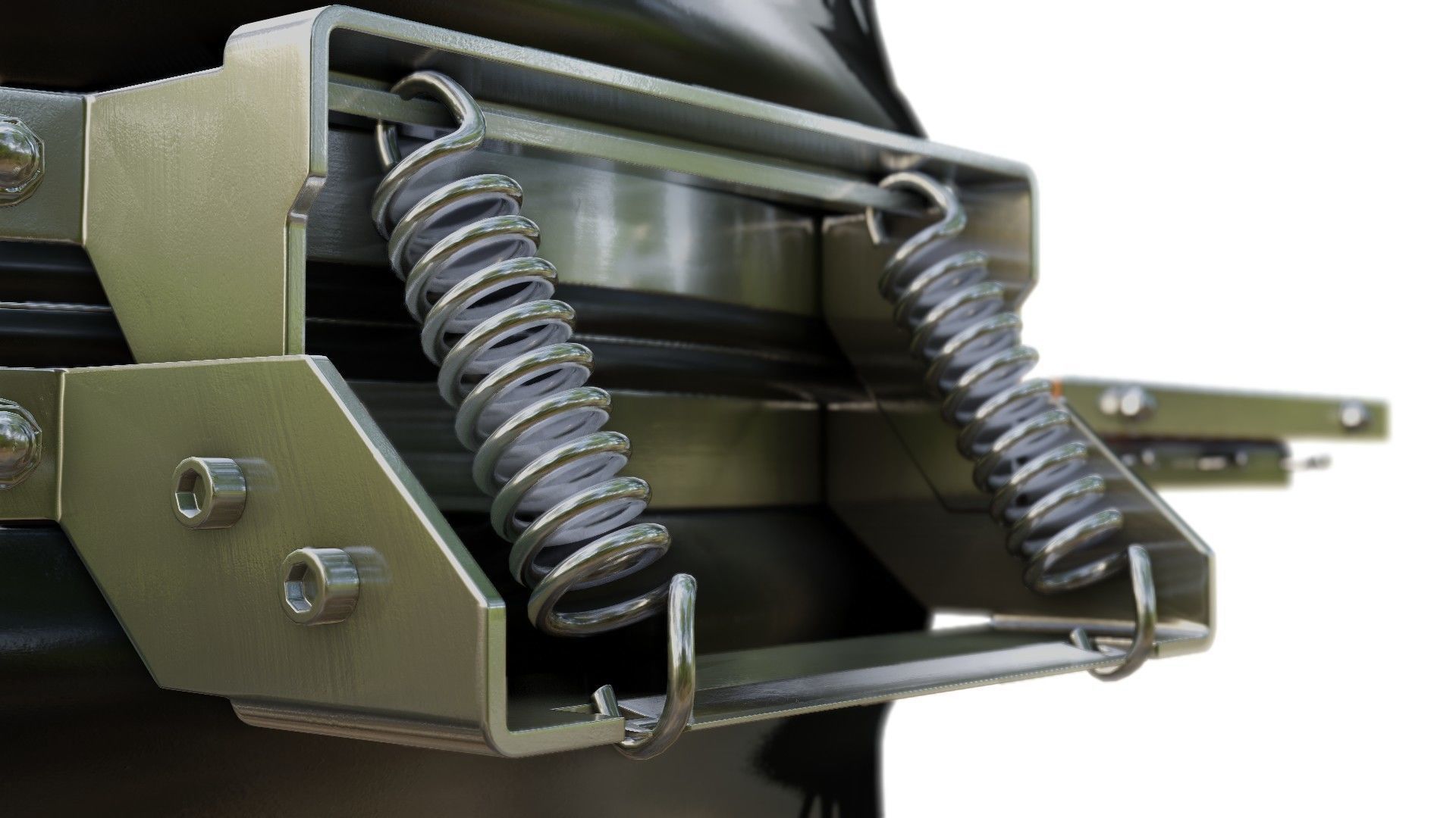 Kamado grill - Monolith  3D model_14