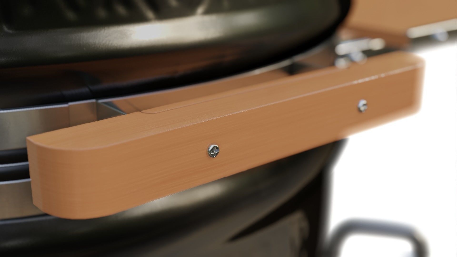 Kamado grill - Monolith  3D model_9