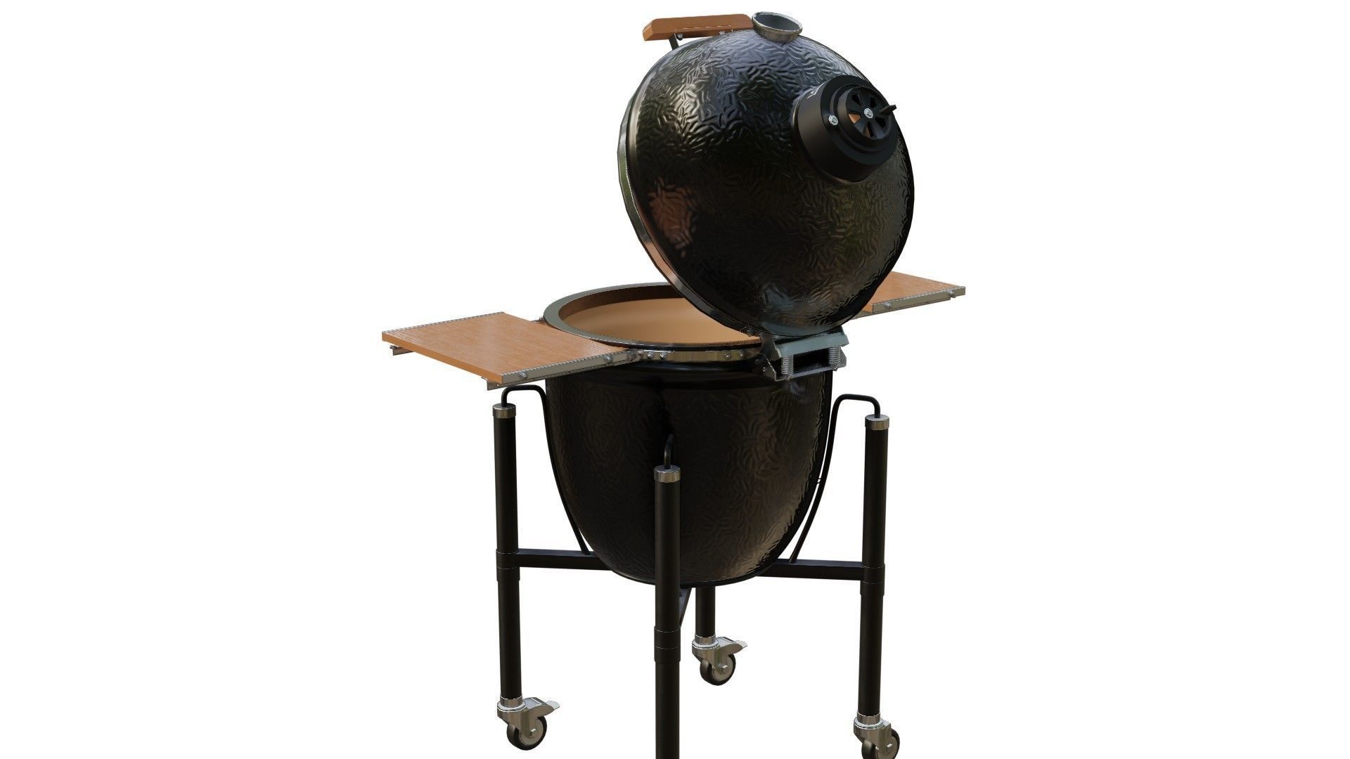 Kamado grill - Monolith  3D model_13