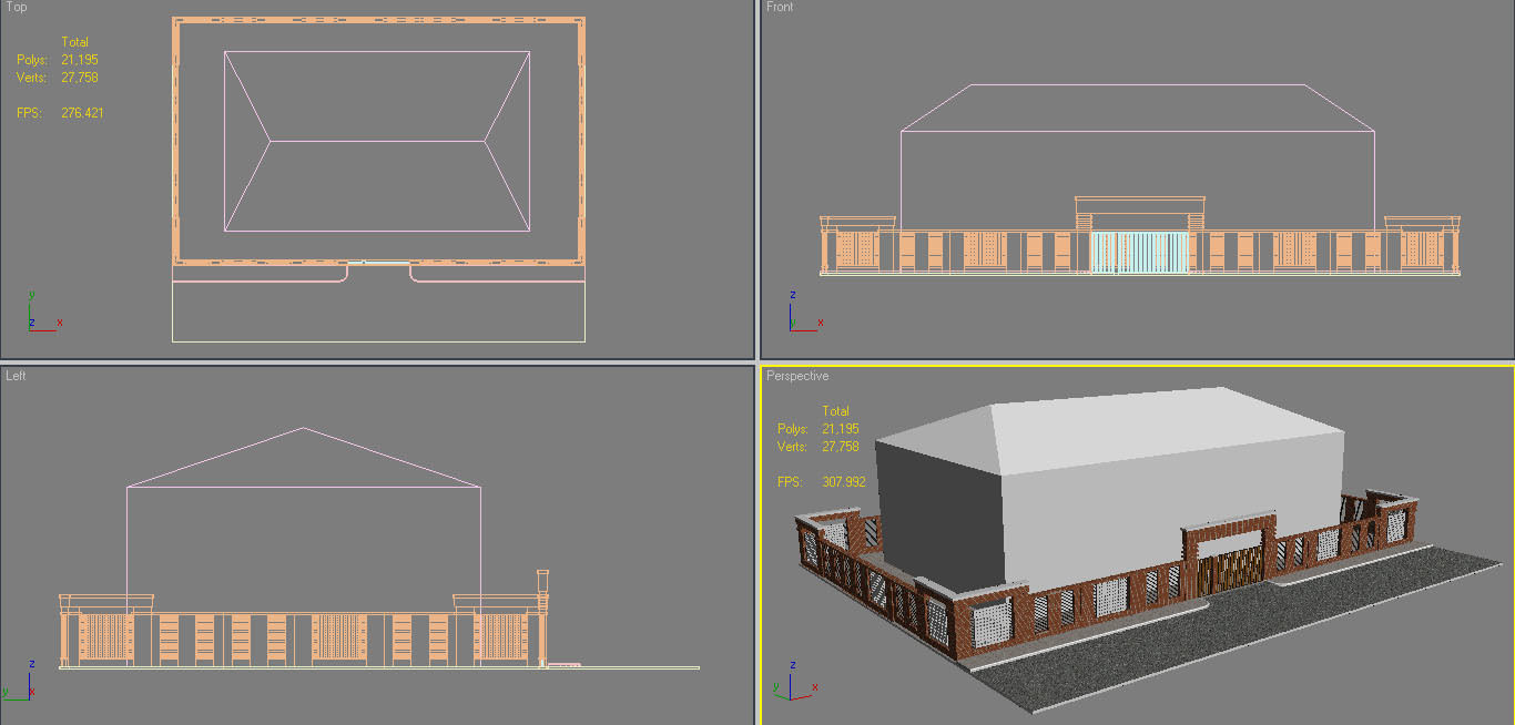 Boundary Wall 2 3D model_10