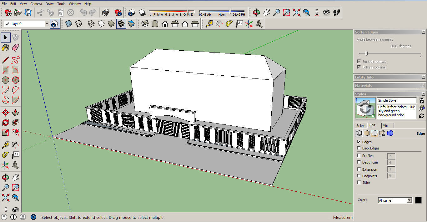 Boundary Wall 3 3D model_10