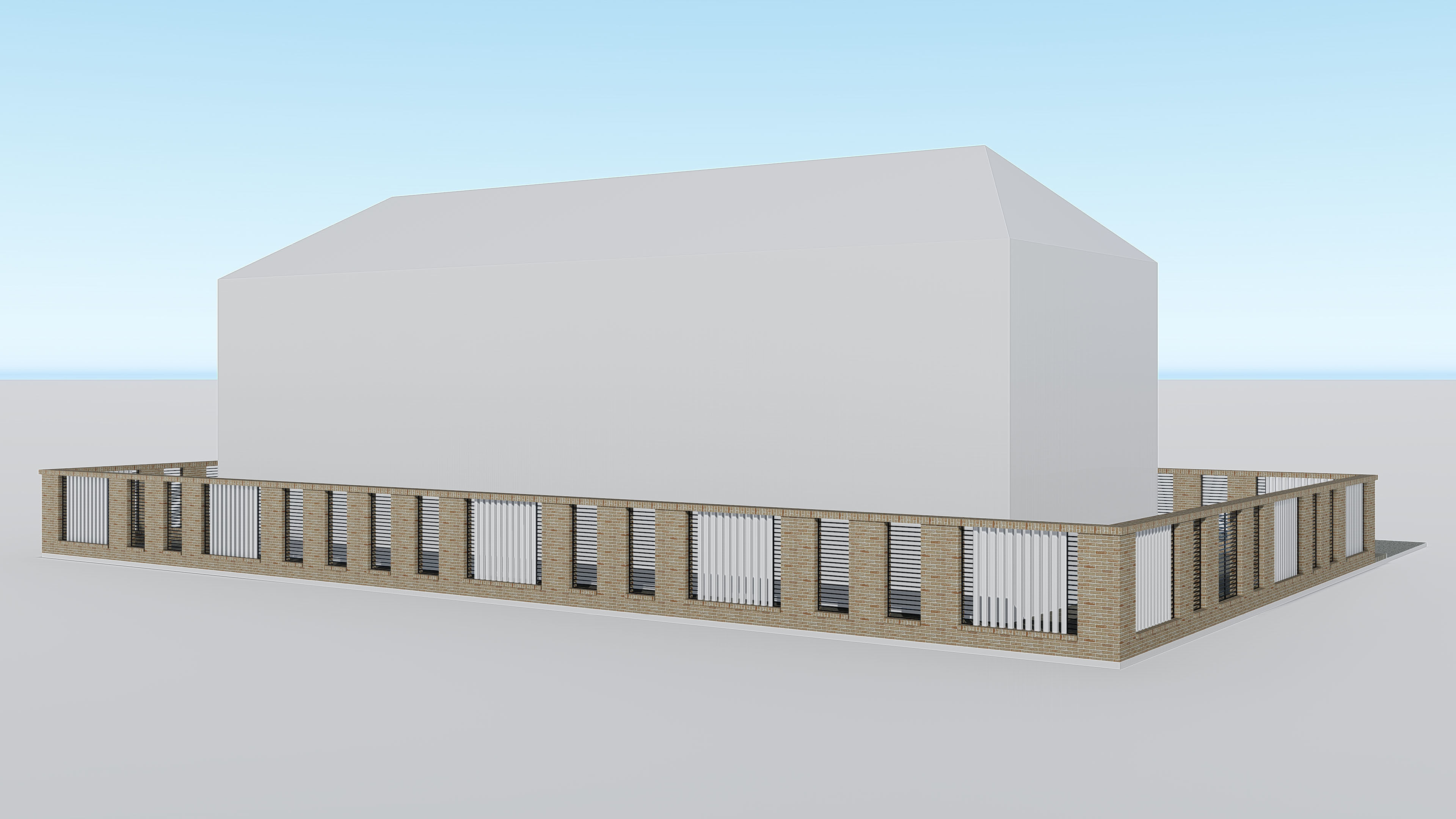 Boundary Wall 3 3D model_4