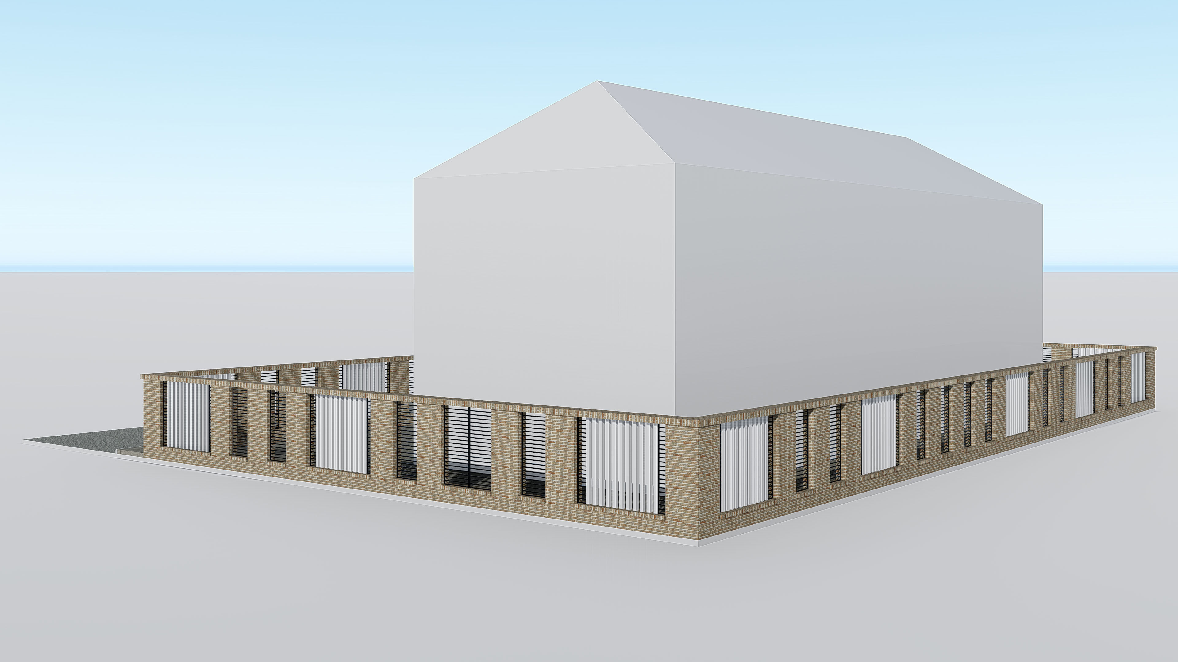 Boundary Wall 3 3D model_3