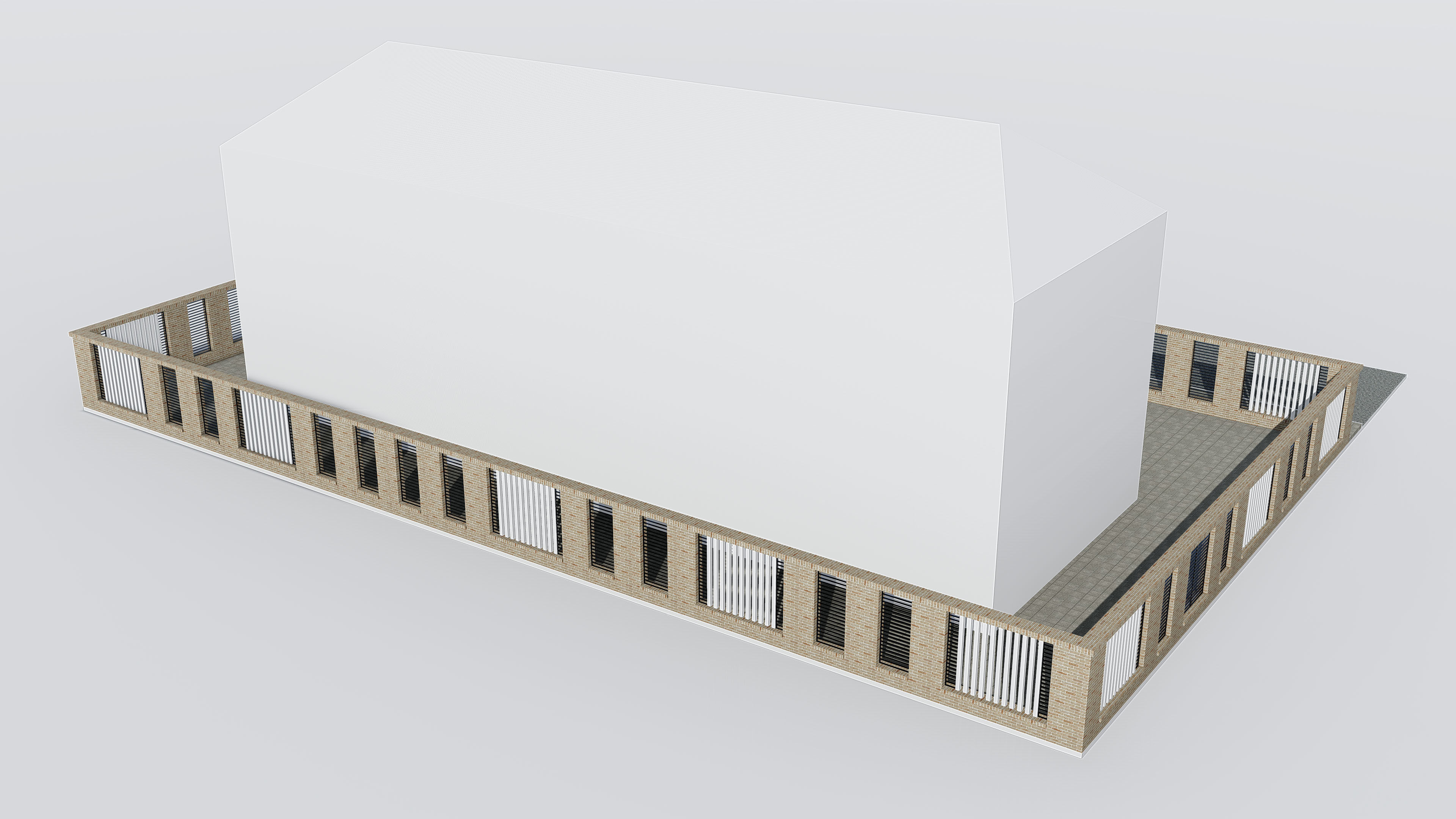 Boundary Wall 3 3D model_5