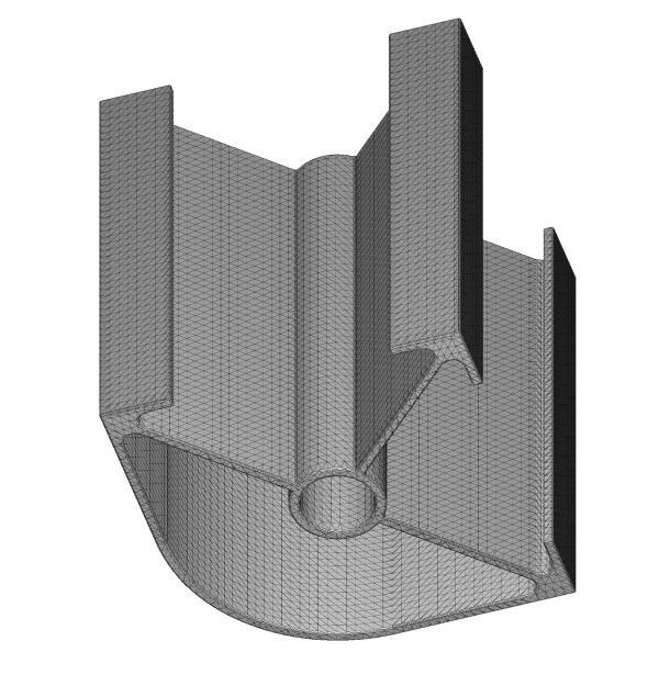 Corner Aluminium Profile 3D print model_2