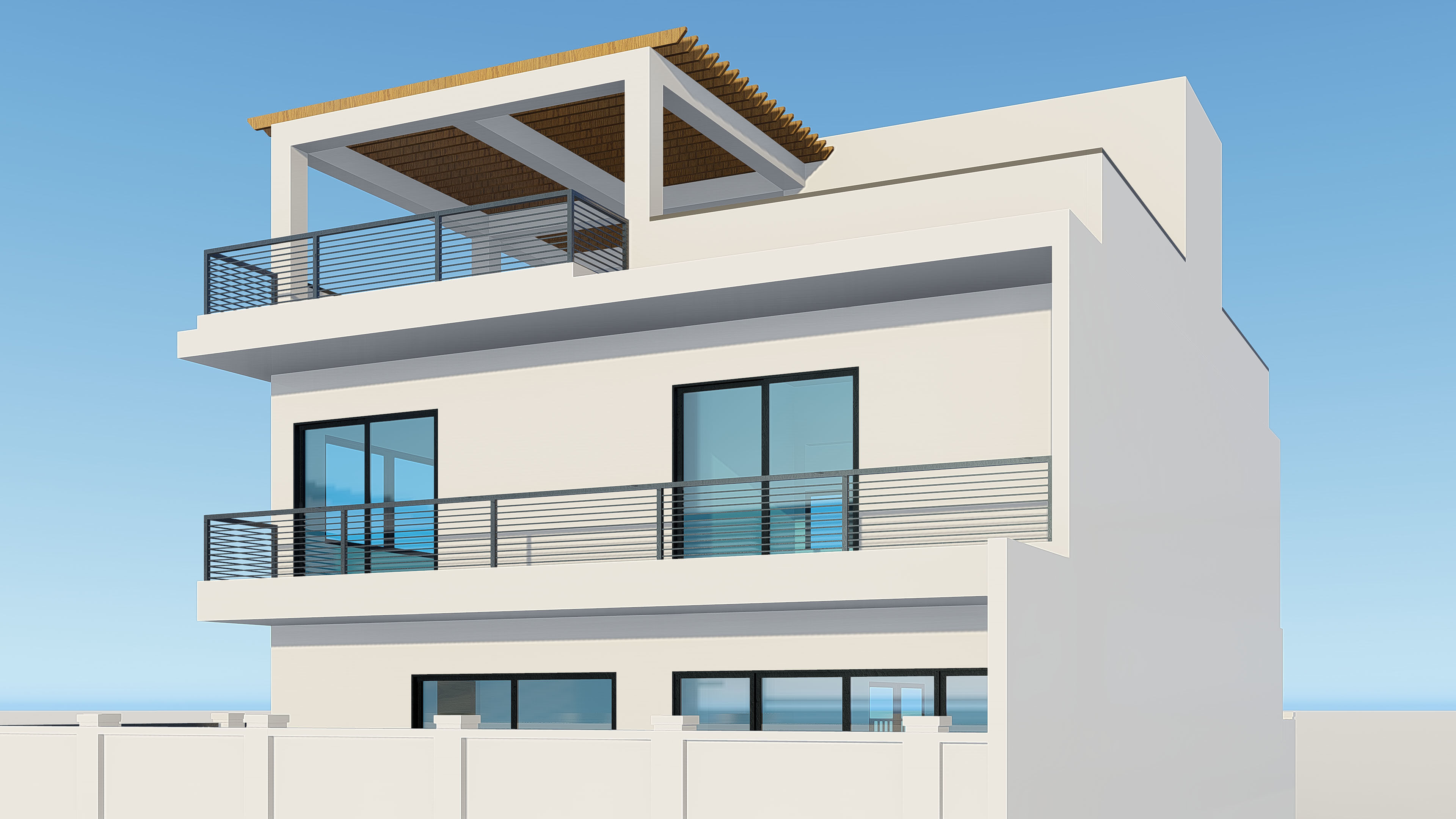 Two Story House 3 3D model_15