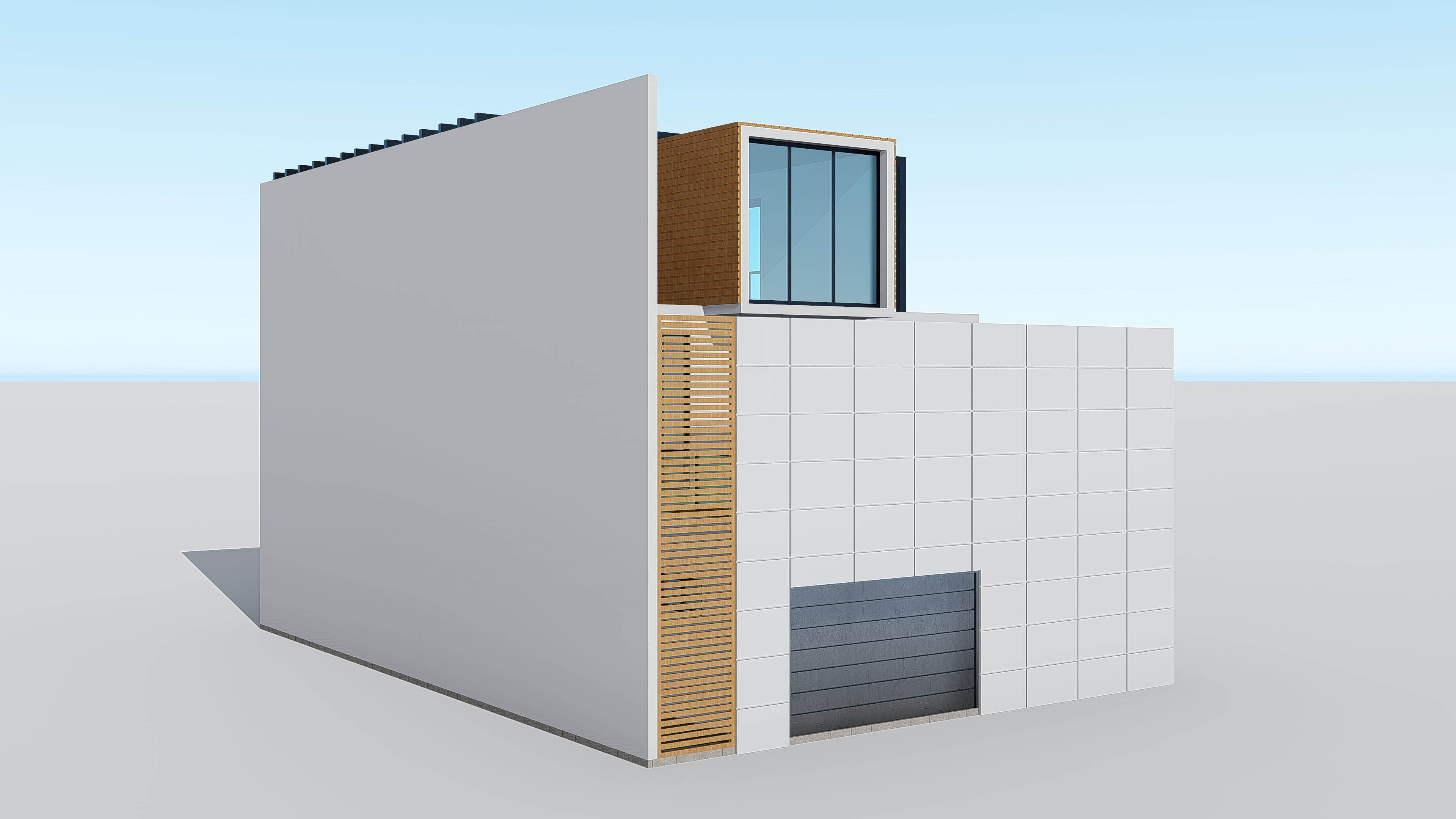 Modern House 13 3D model_4
