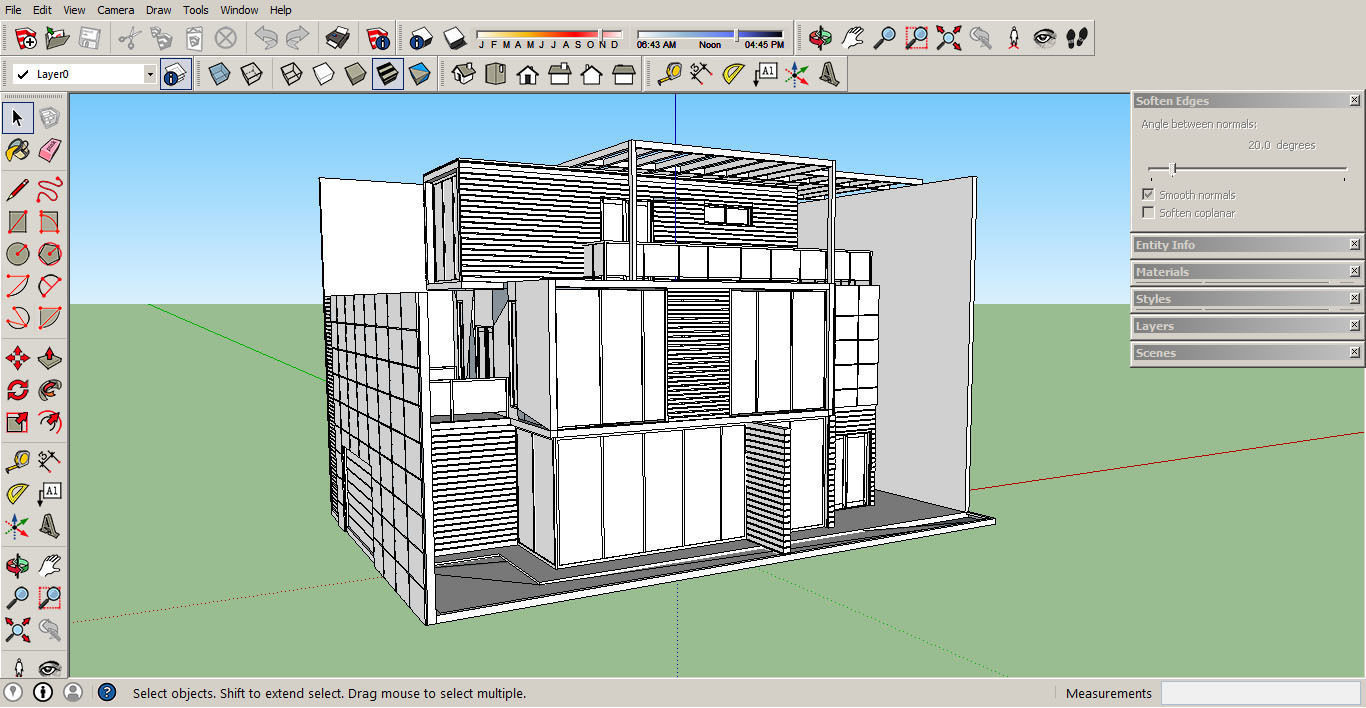 Modern House 13 3D model_11