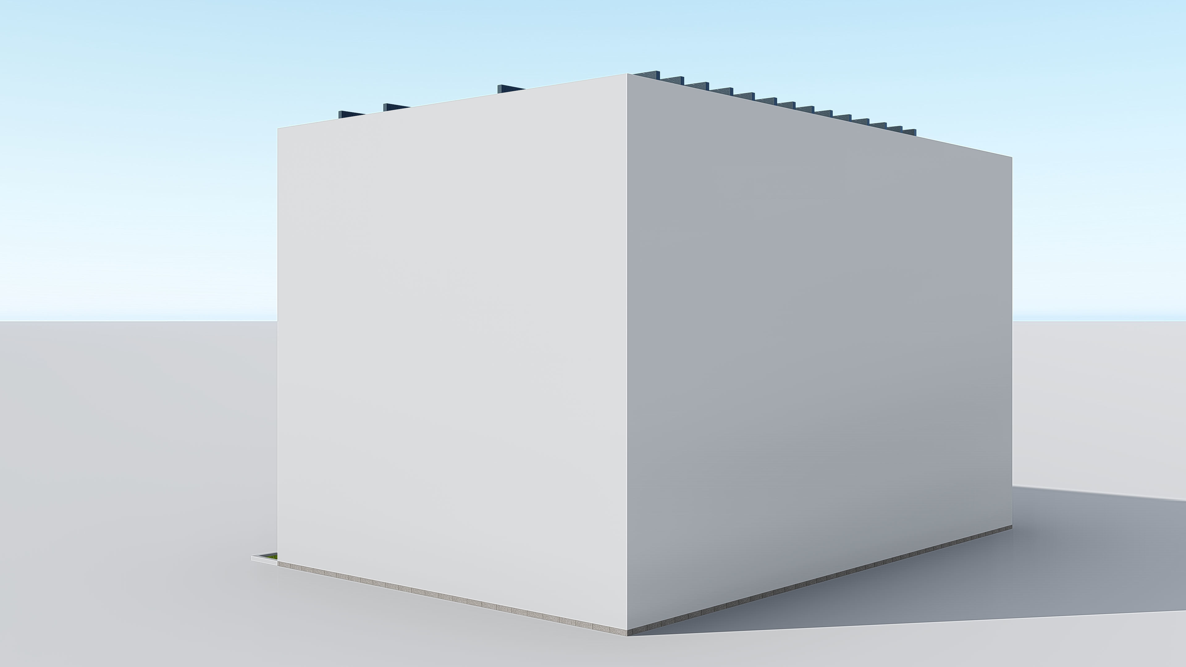 Modern House 13 3D model_5