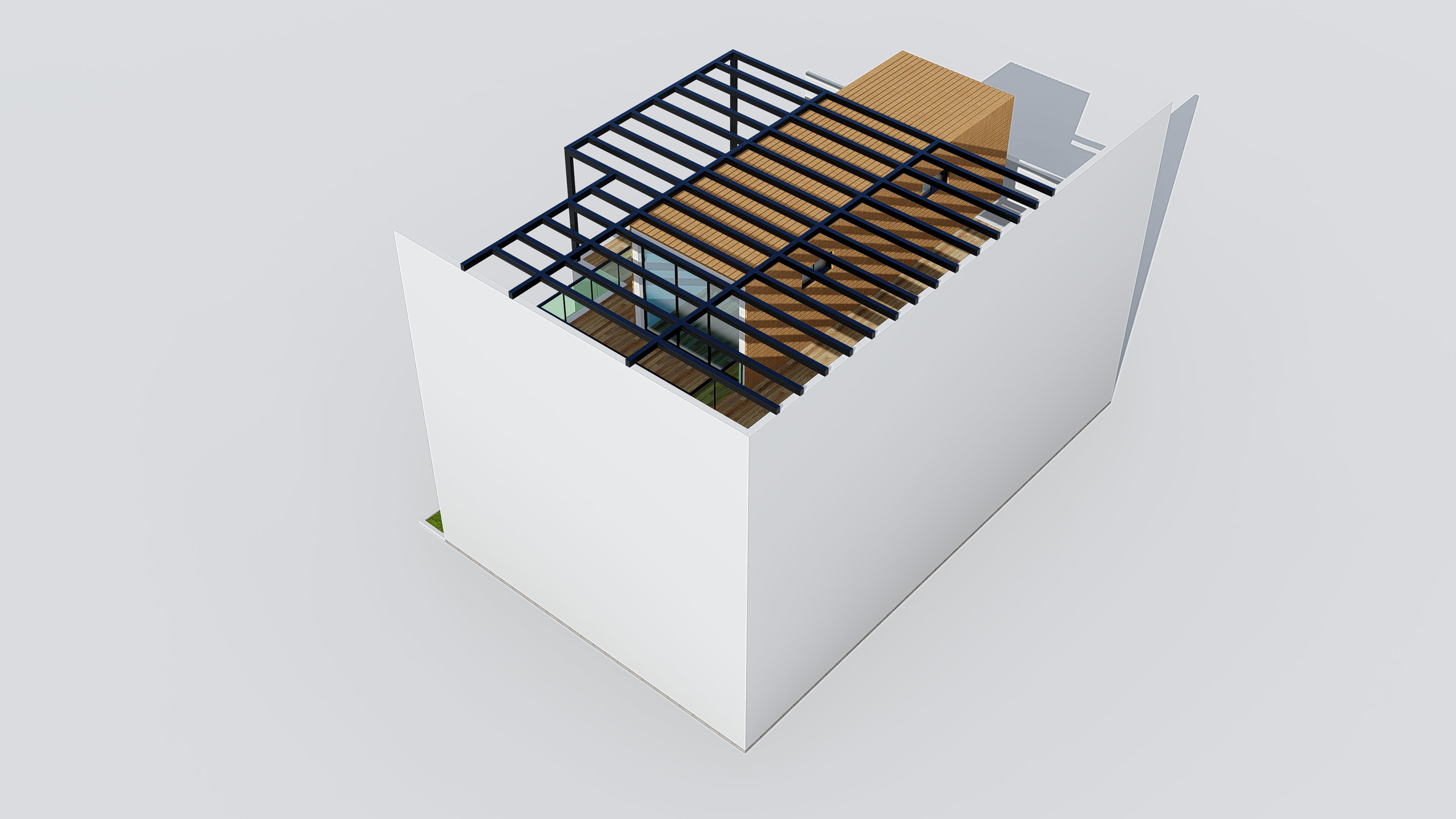 Modern House 13 3D model_12