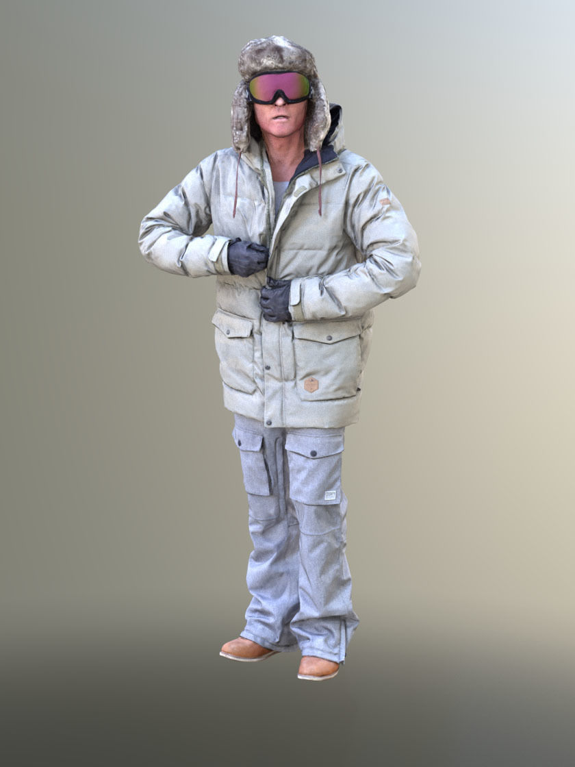 1015 - Cold Weather Bundle 01 3D Model Collection_8