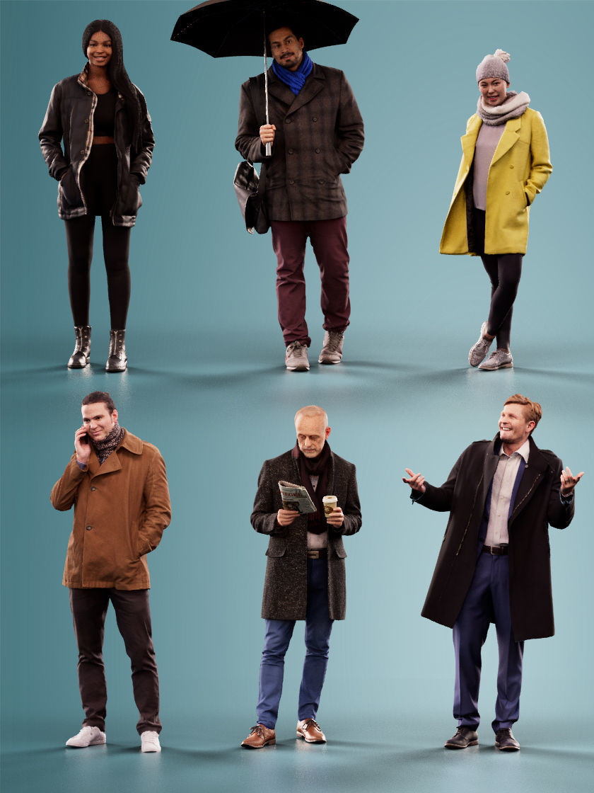 1015 - Cold Weather Bundle 01 3D Model Collection_3