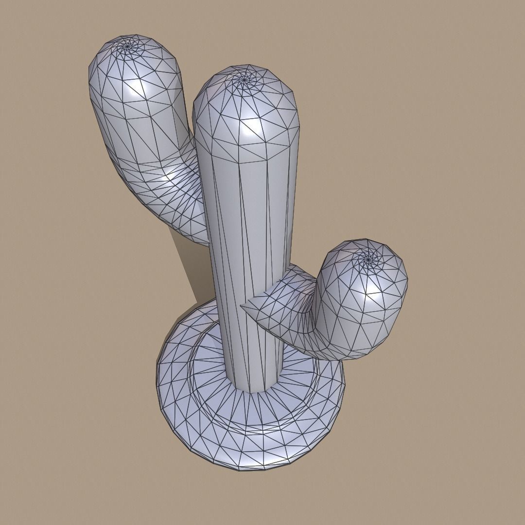 Cactus Shaped Cat Scratcher  3D model_8