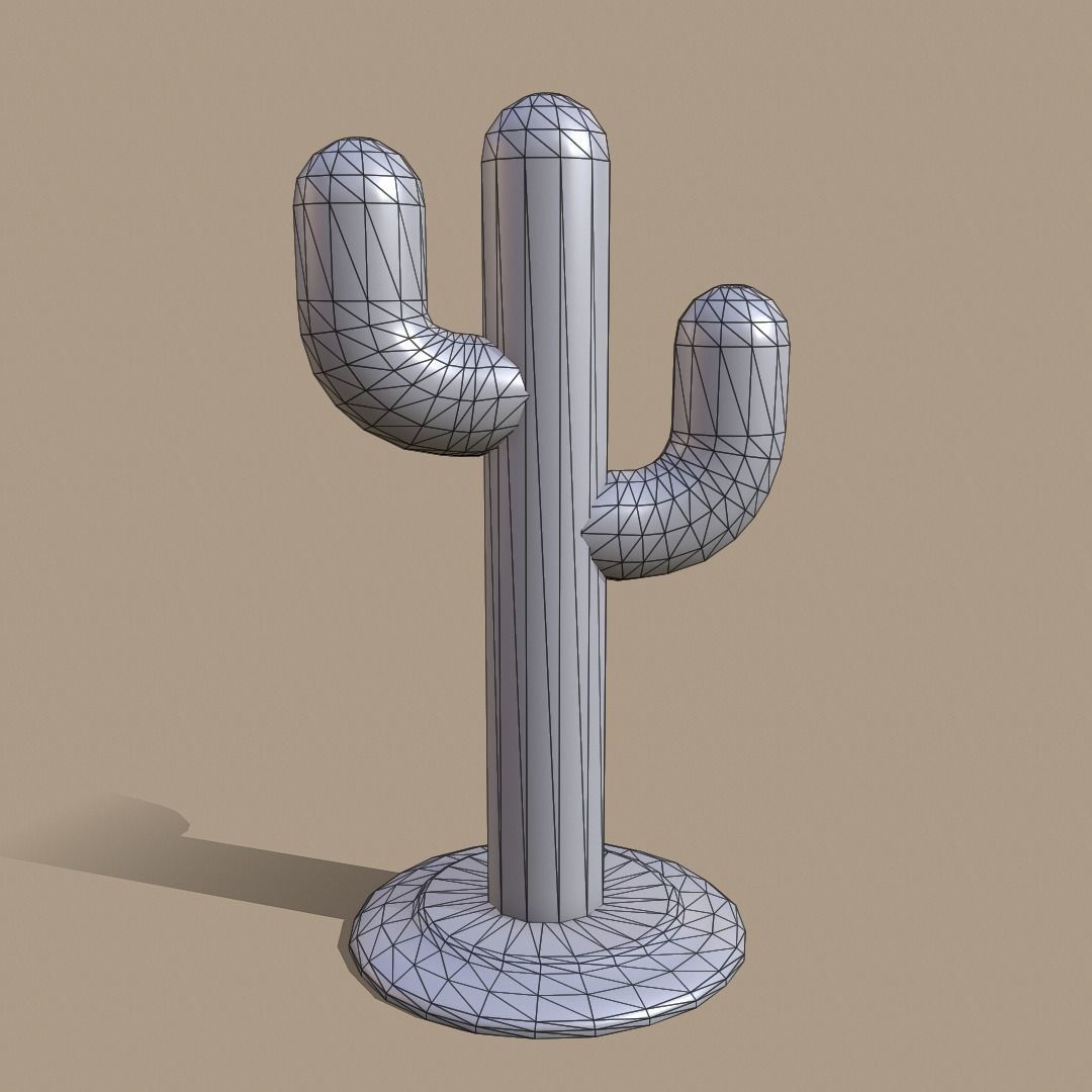 Cactus Shaped Cat Scratcher  3D model_9