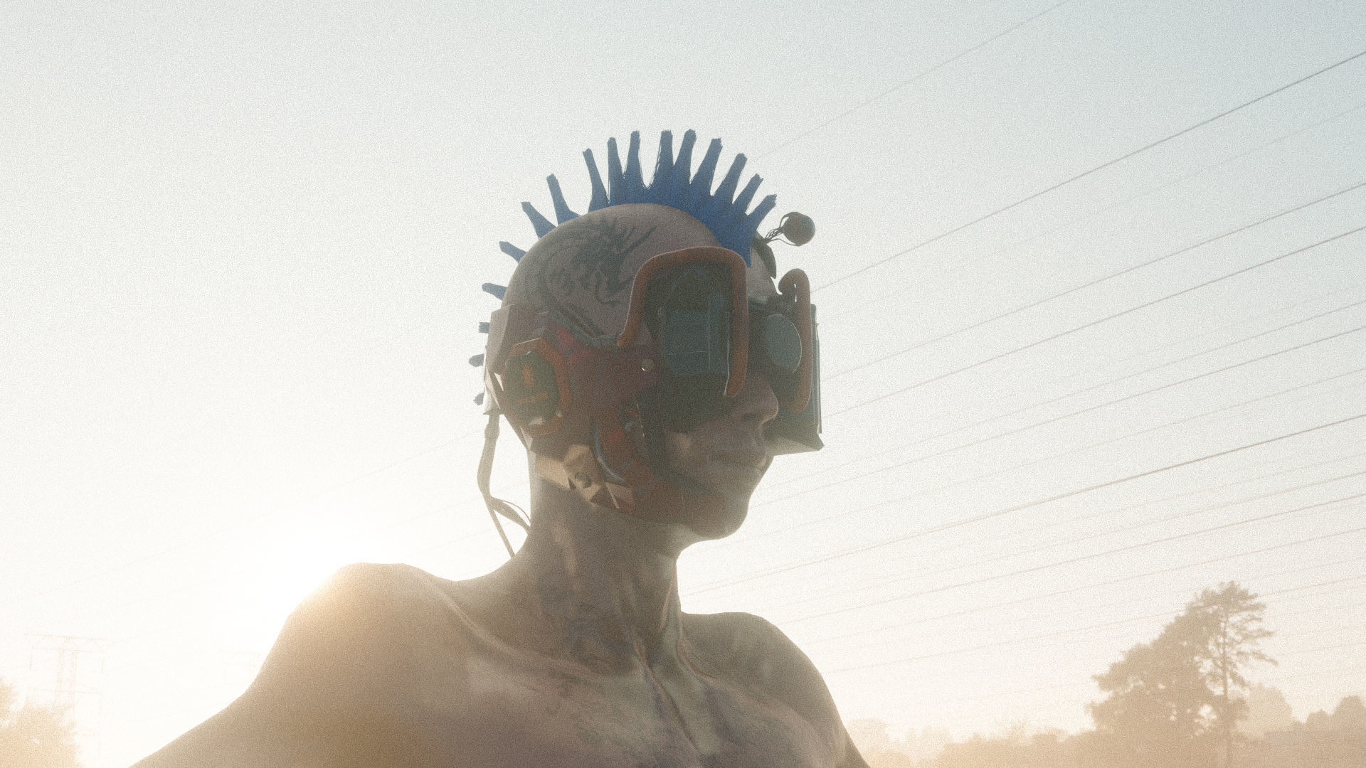 Post Apocalyptic Kitbash UNREAL FBX BLEND Houses Containers  3D model_44