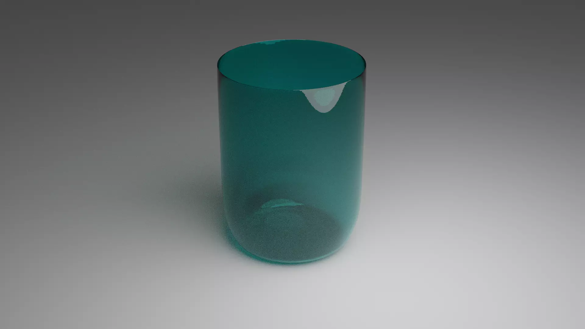 A glass emerald vase 3D model_0