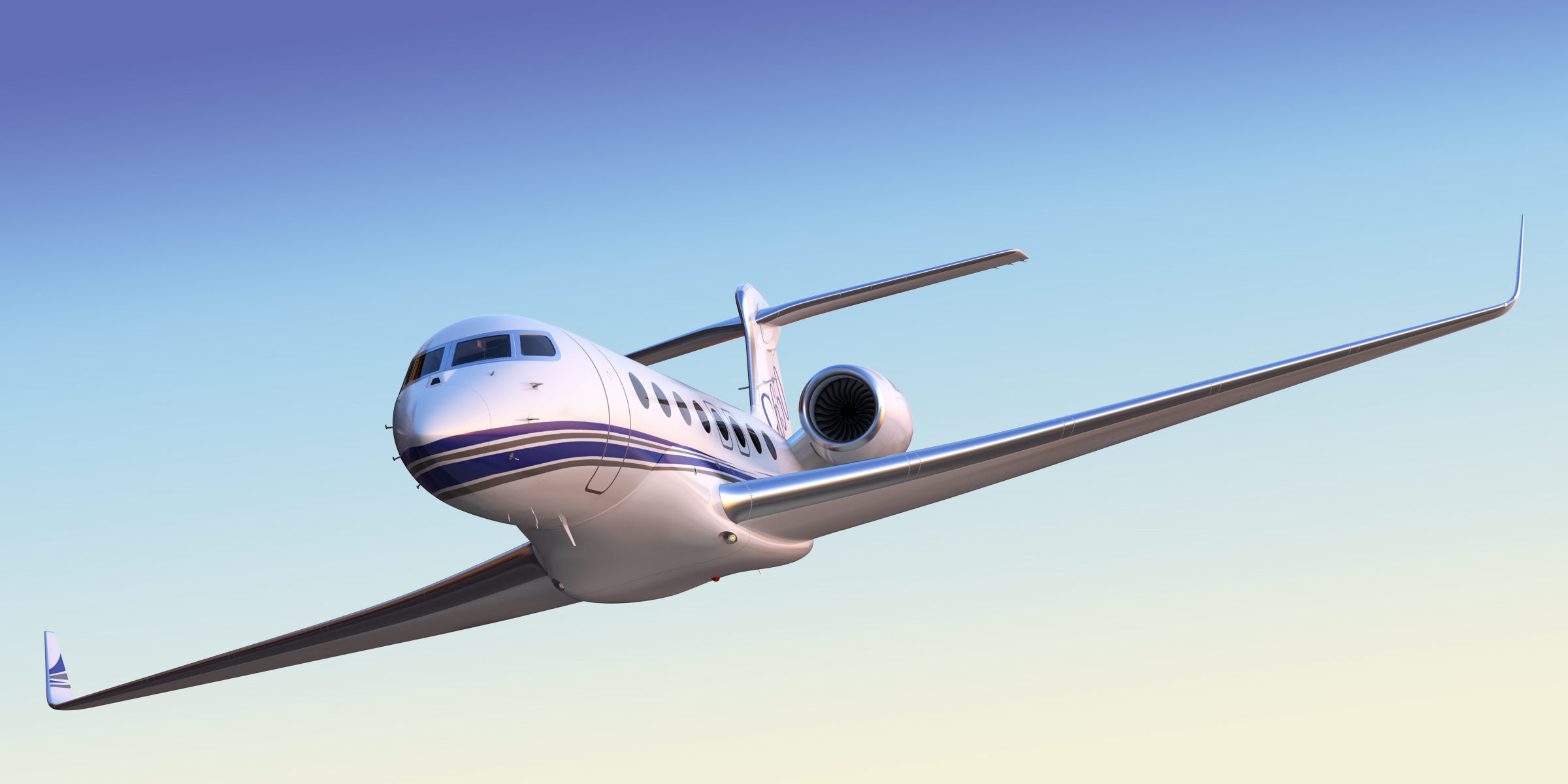 Gulfstream G650 Business Jet 3D model_33