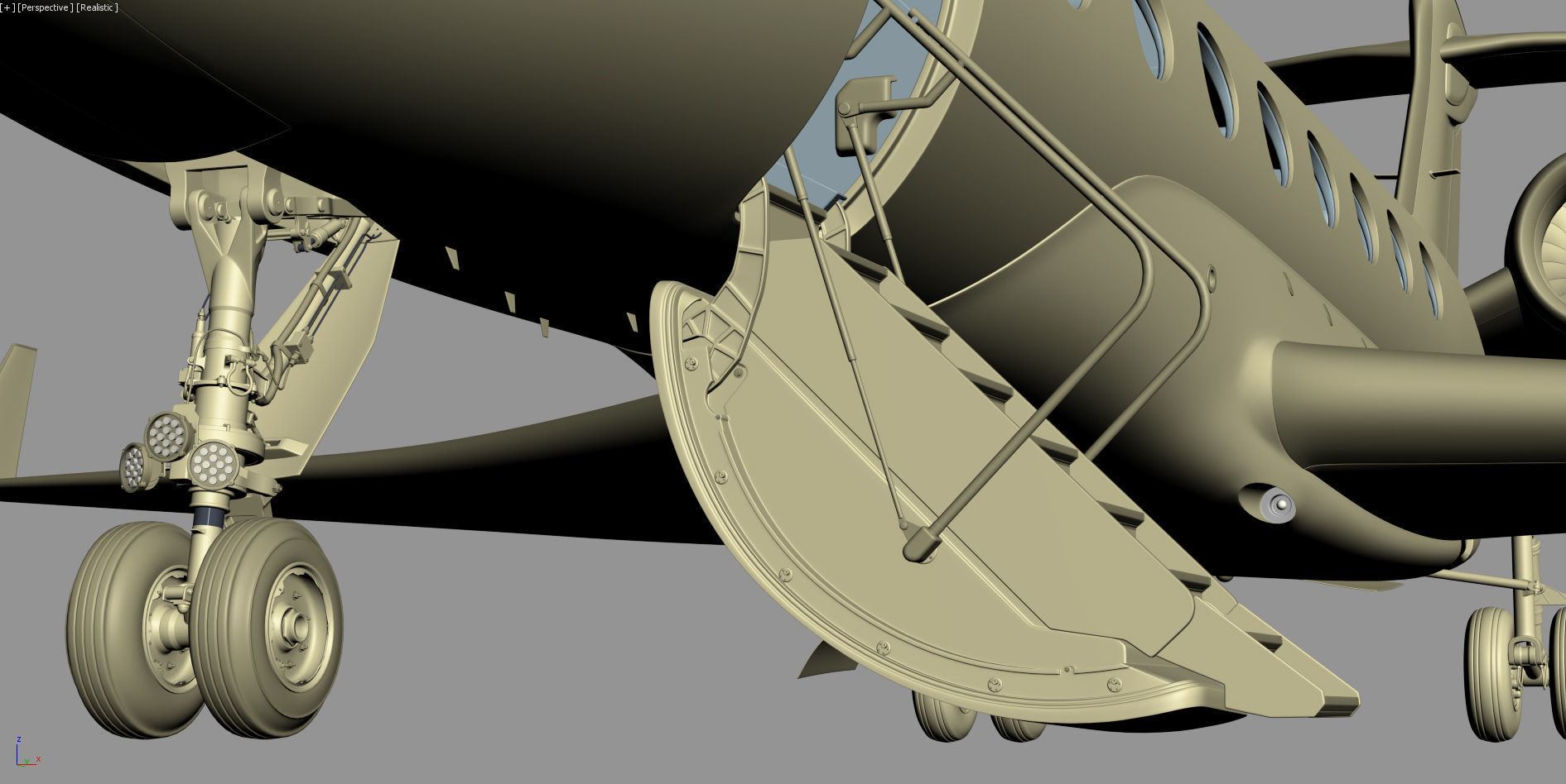 Gulfstream G650 Business Jet 3D model_54