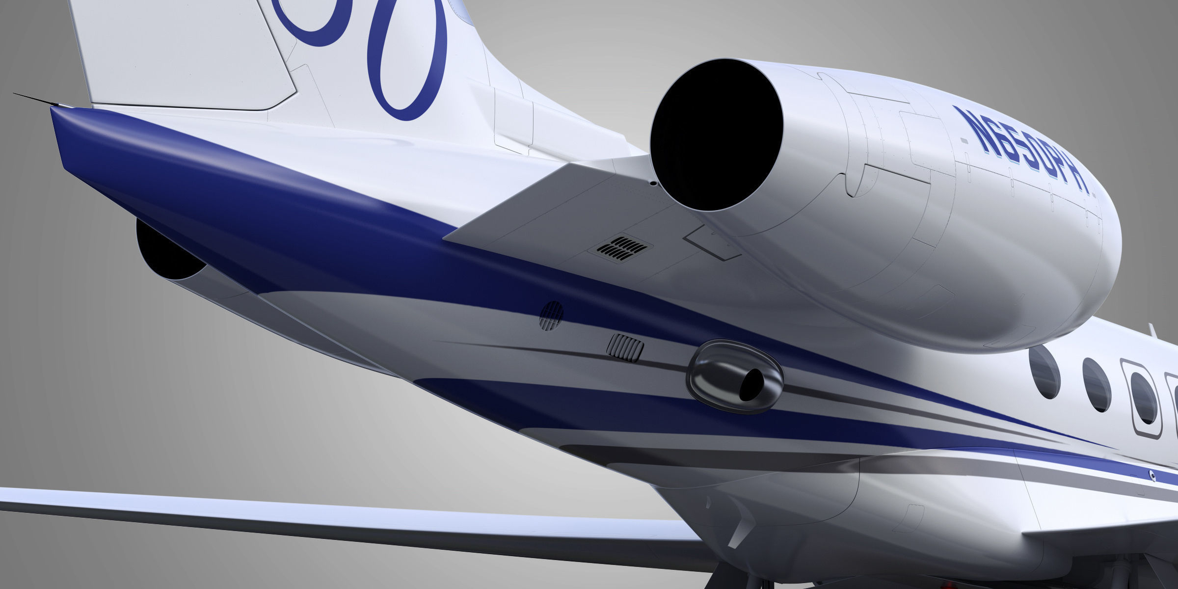 Gulfstream G650 Business Jet 3D model_24