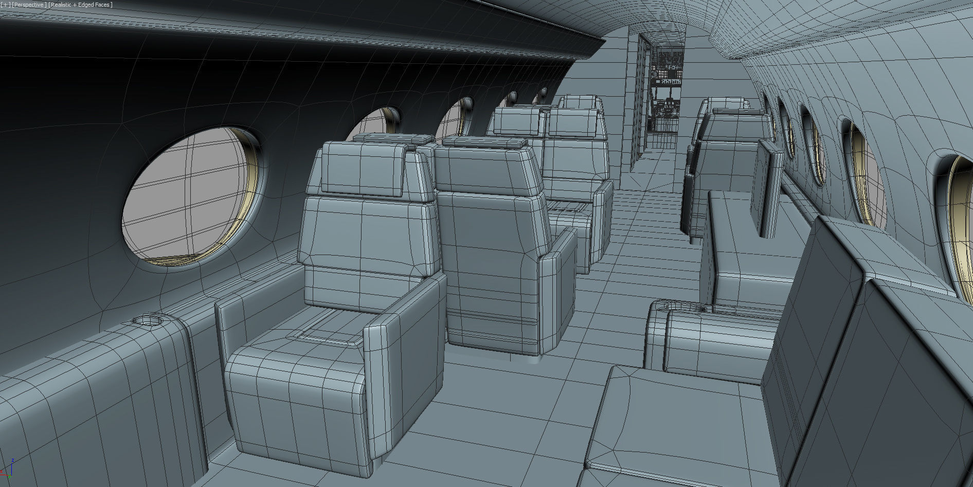 Gulfstream G650 Business Jet 3D model_65