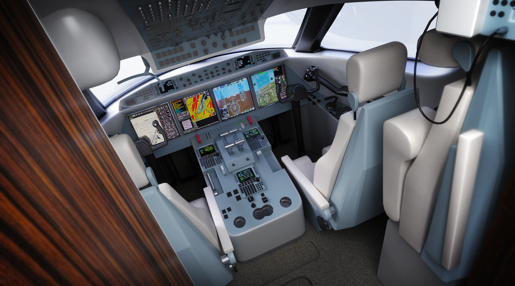 Gulfstream G650 Business Jet 3D model_30