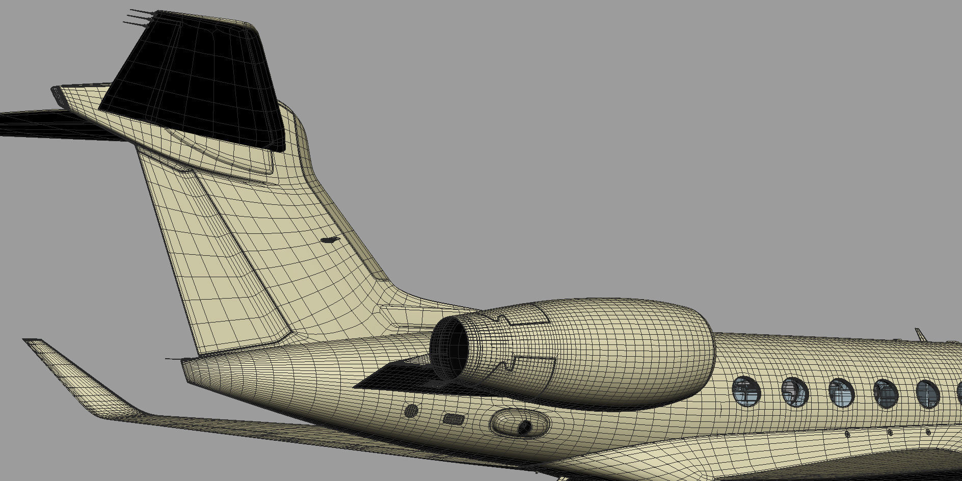 Gulfstream G650 Business Jet 3D model_51