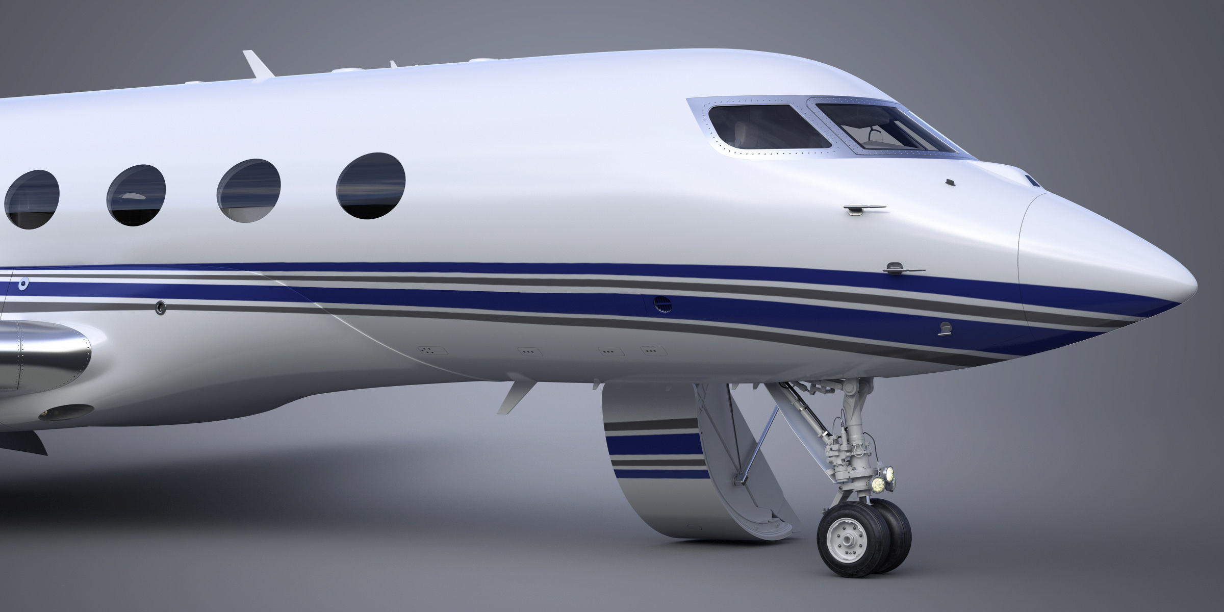 Gulfstream G650 Business Jet 3D model_21