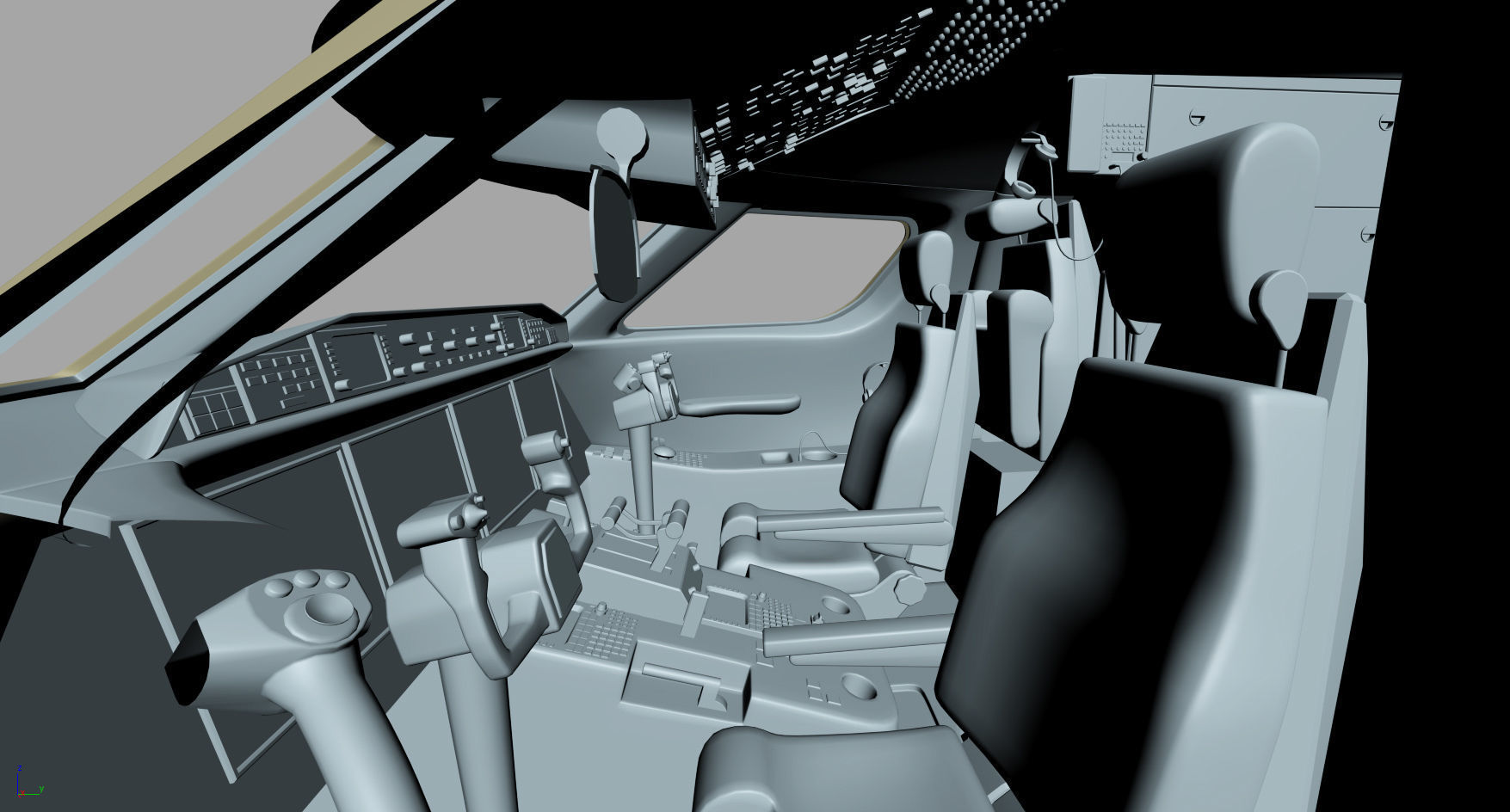 Gulfstream G650 Business Jet 3D model_60