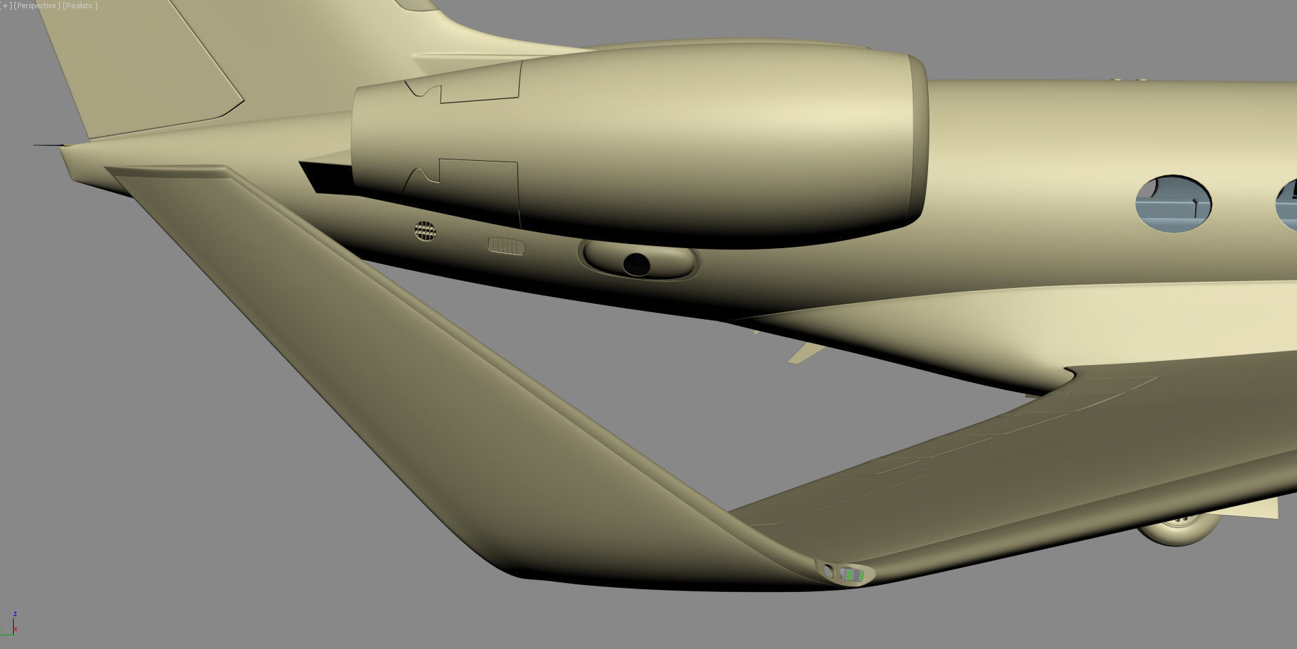 Gulfstream G650 Business Jet 3D model_56