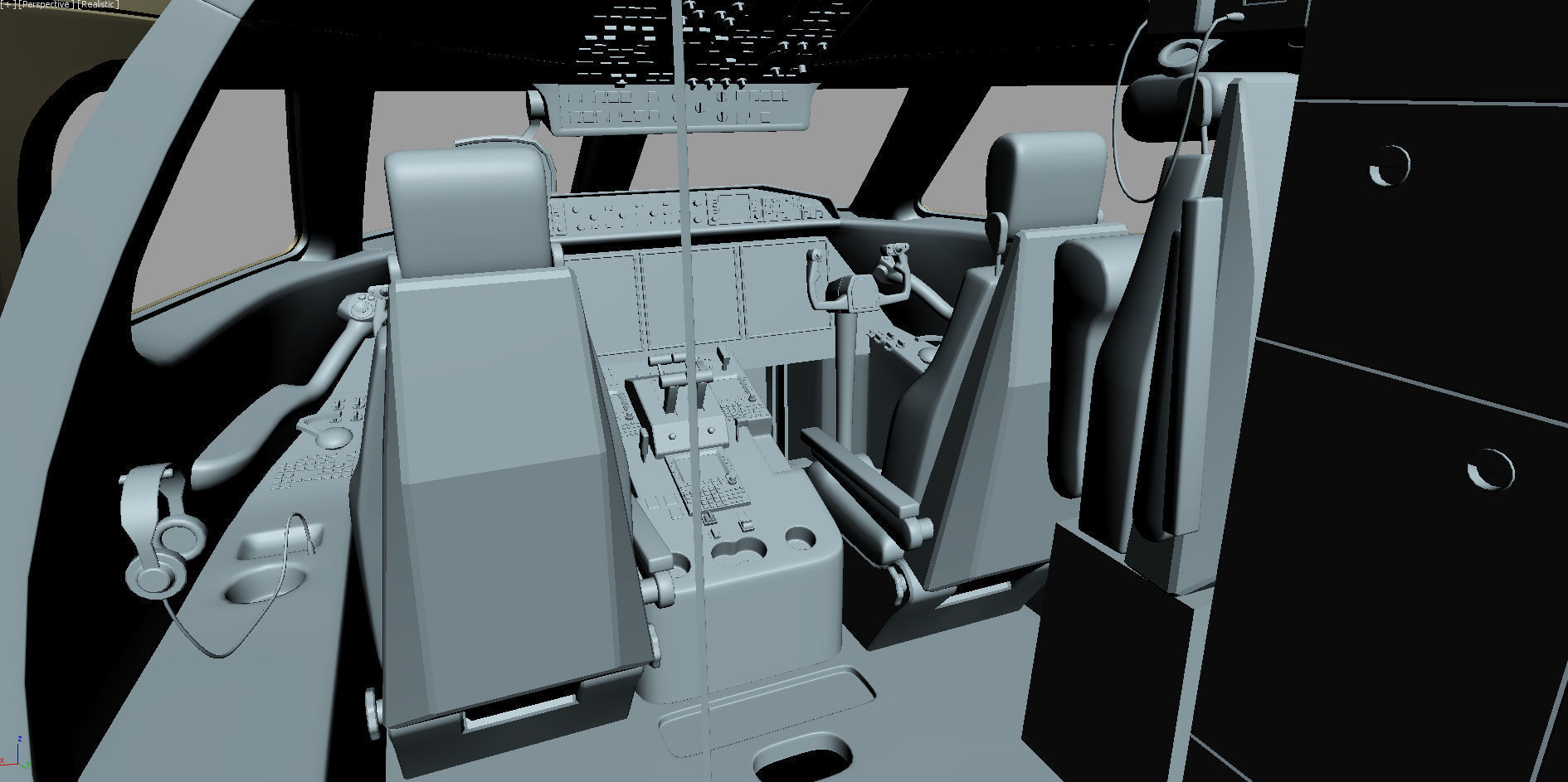 Gulfstream G650 Business Jet 3D model_58