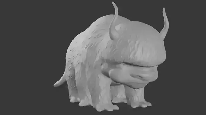 Appa - Avatar The Last Airbender - 3D Print Model 3D print model