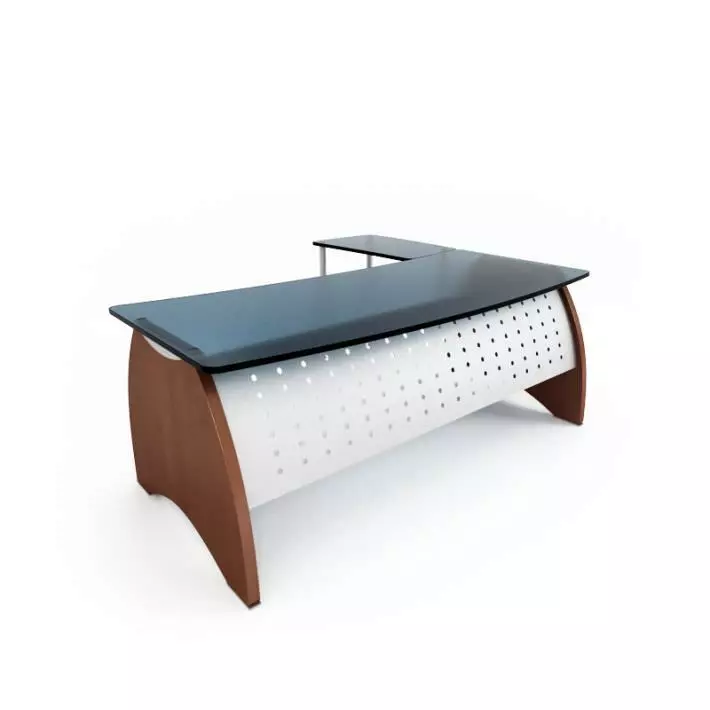 Office Desk 3D model_0