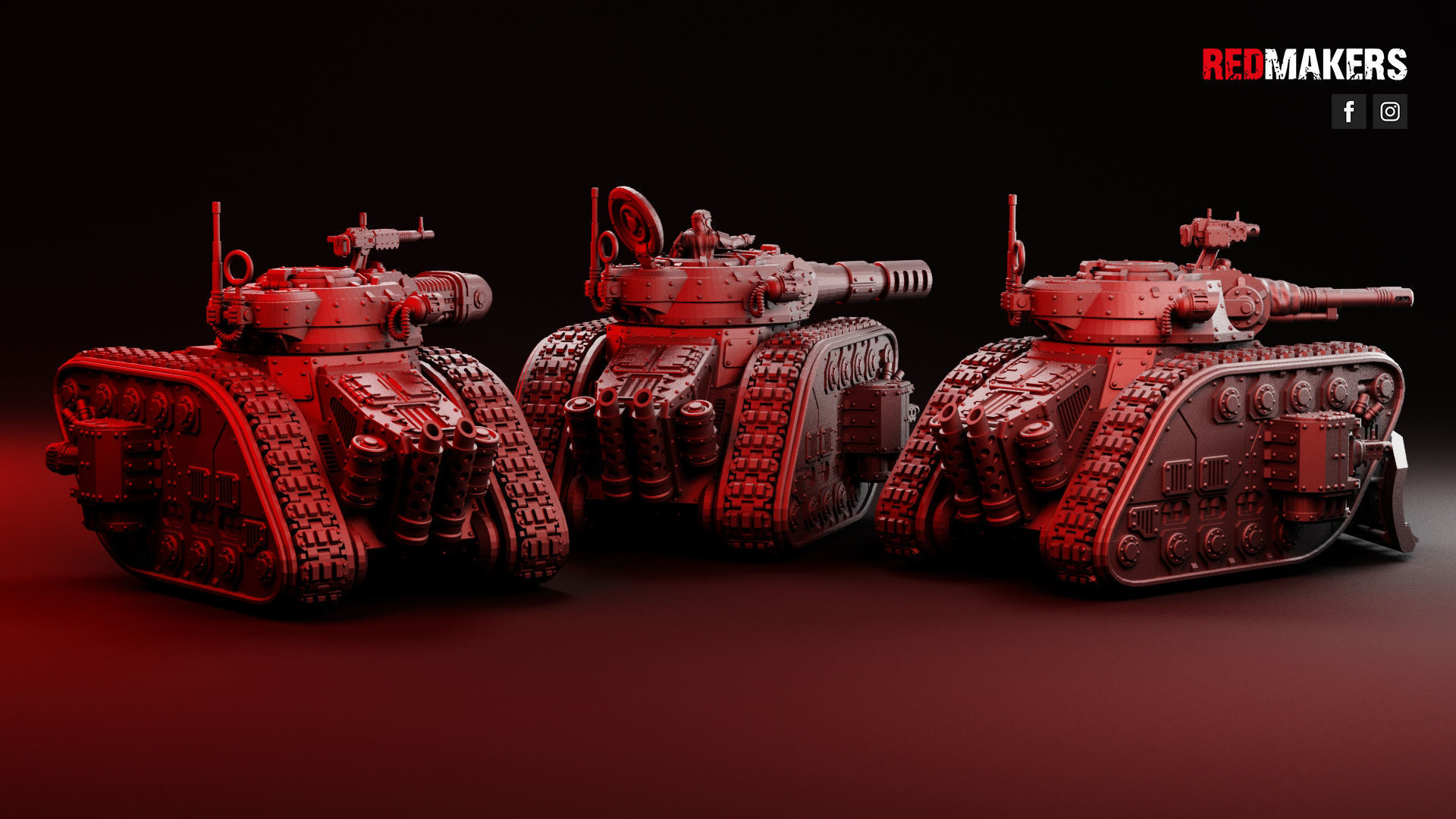 Legendary Battle Tank - Imperial Force 3D print model_40