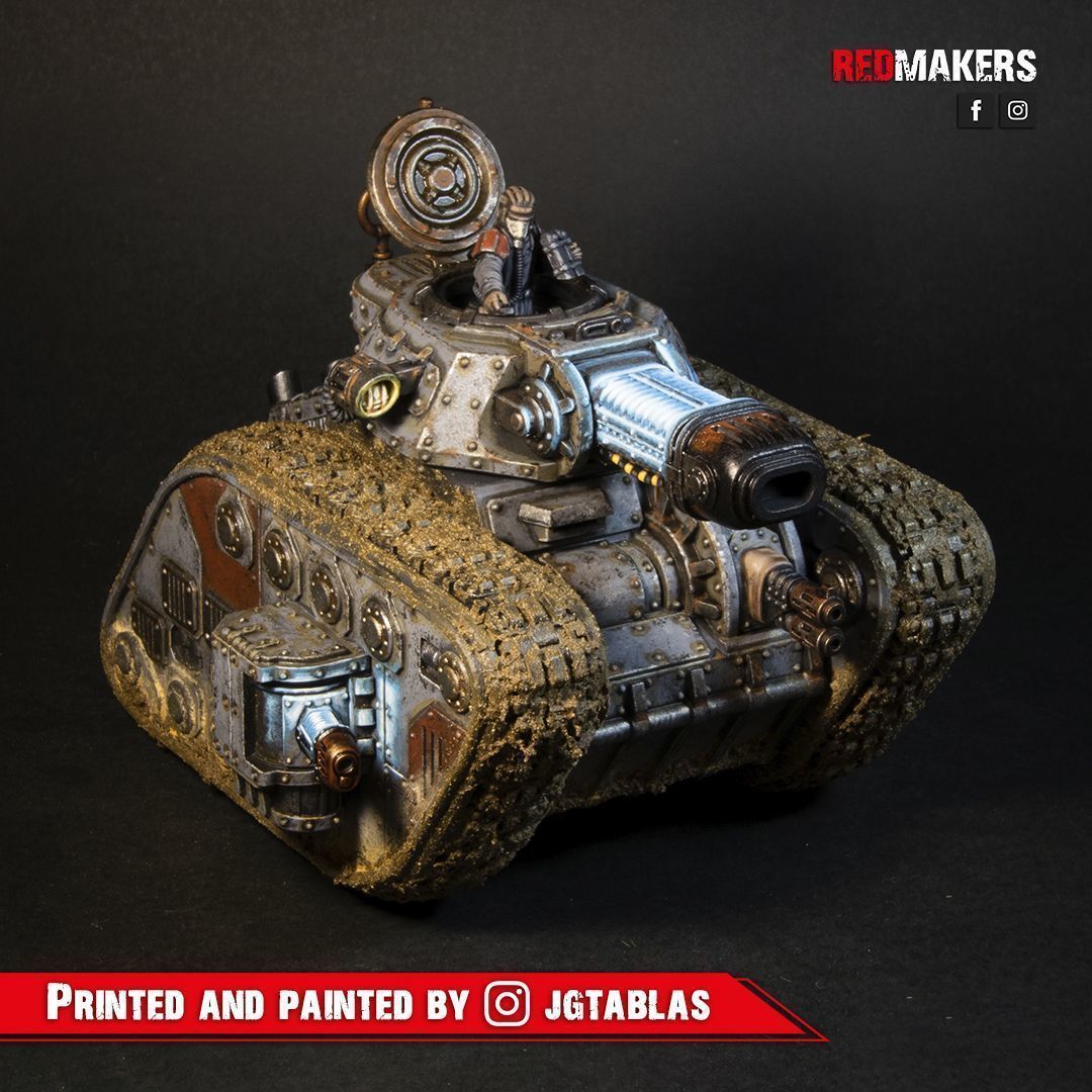Legendary Battle Tank - Imperial Force 3D print model_12