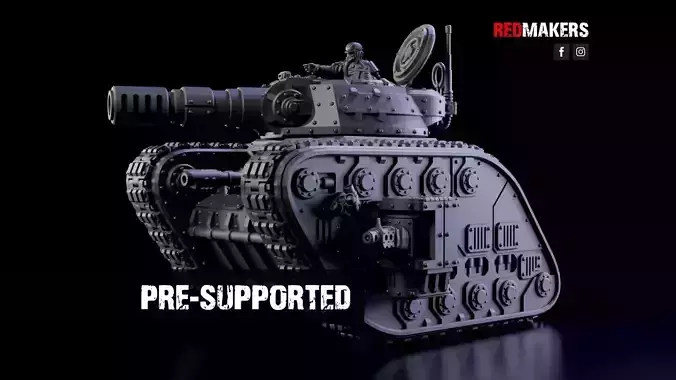 Legendary Battle Tank - Imperial Force 3D print model