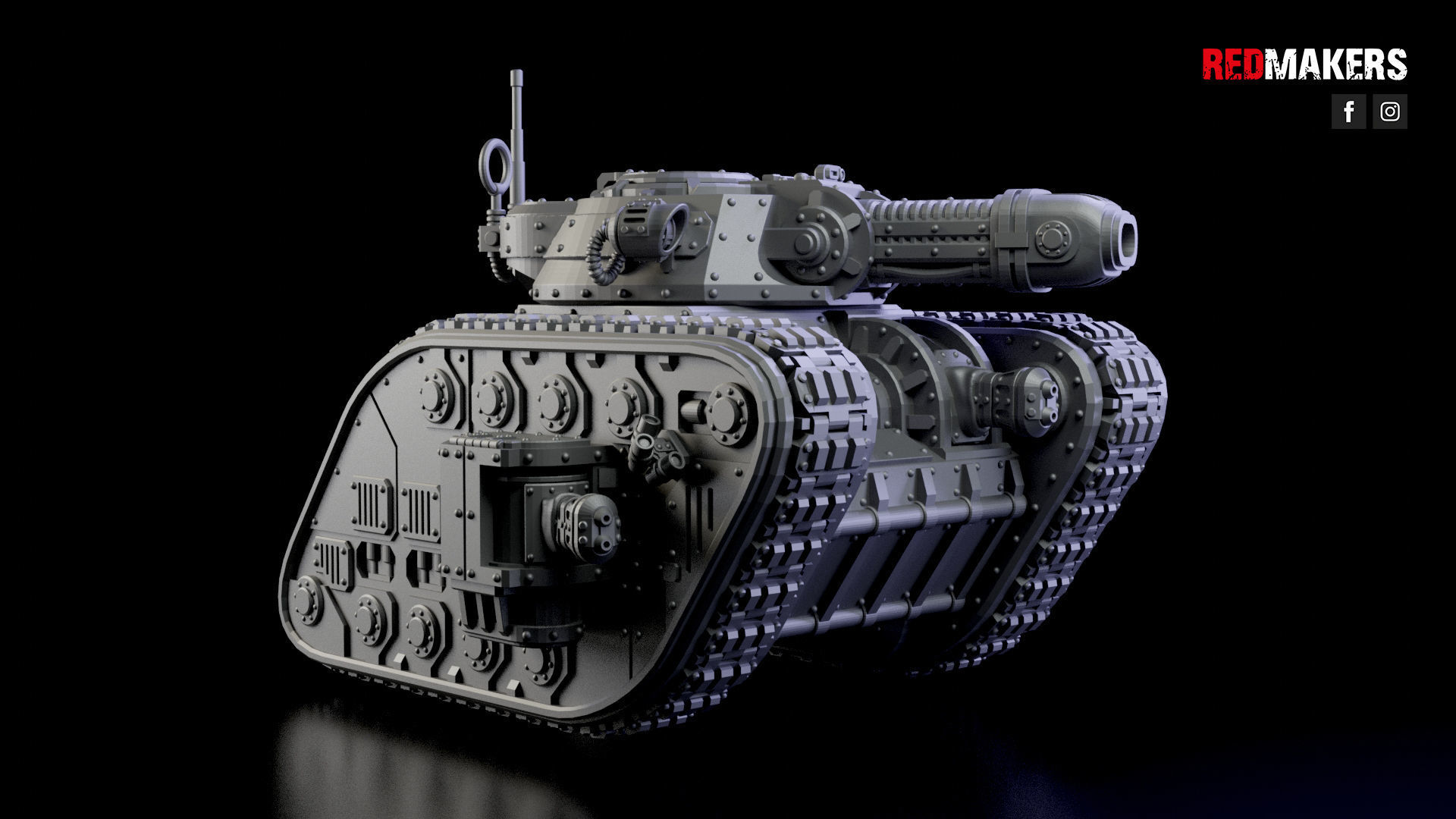 Legendary Battle Tank - Imperial Force 3D print model_20