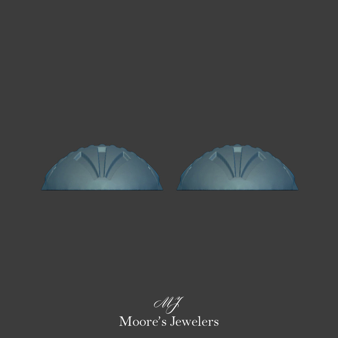 Christmas Ornament Earrings 3d Model 3D print model_6