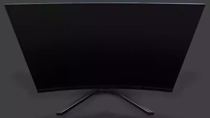 Monitor V03 - High Poly