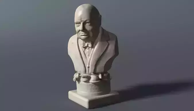 Churchill Bust