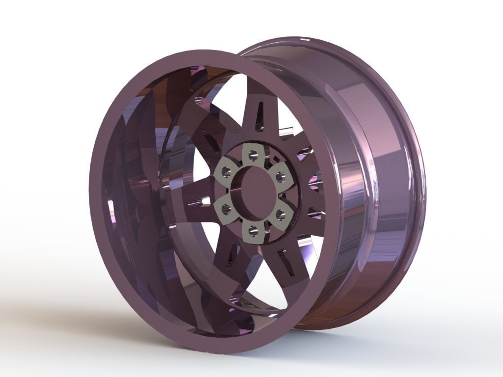 Cast rim MOTO METAL - MO975 3D model_5