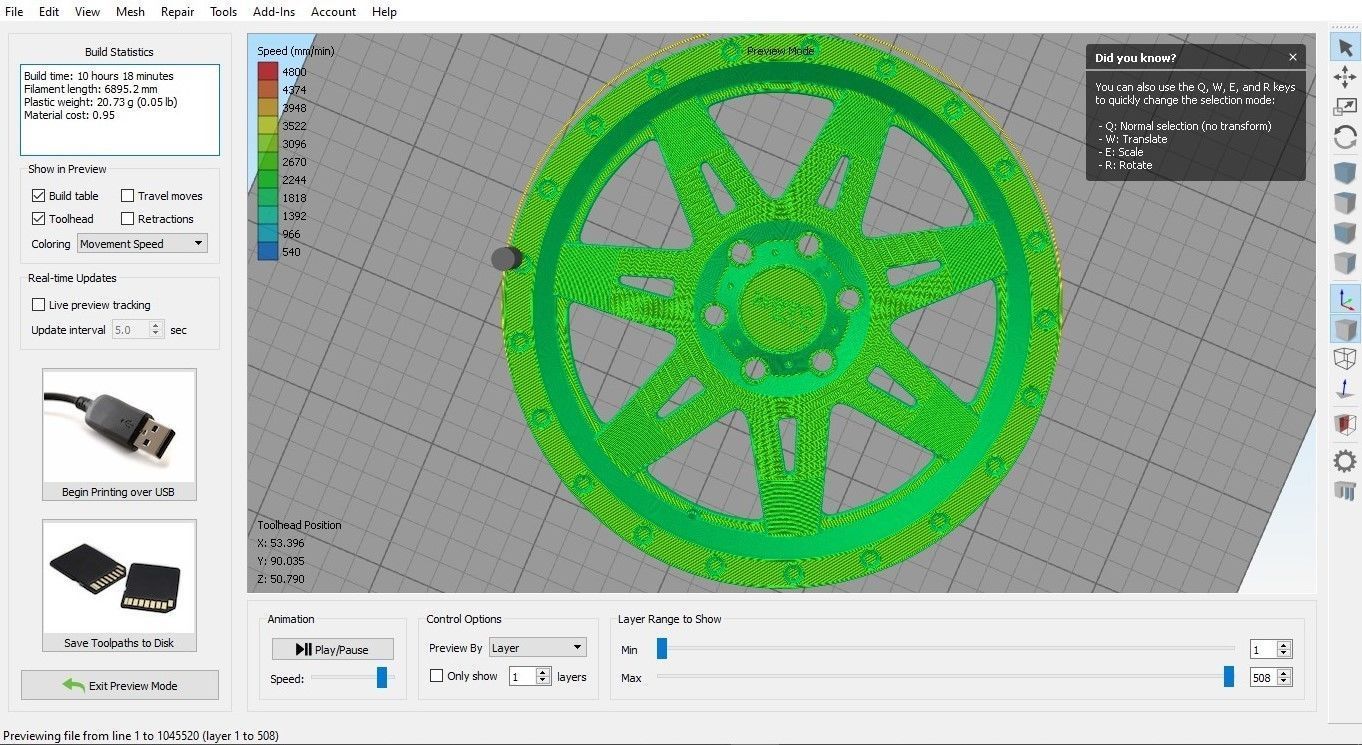 Cast rim MOTO METAL - MO975 3D model_8