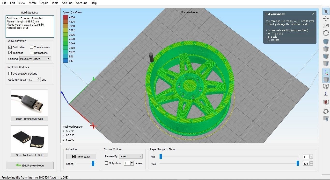 Cast rim MOTO METAL - MO975 3D model_7