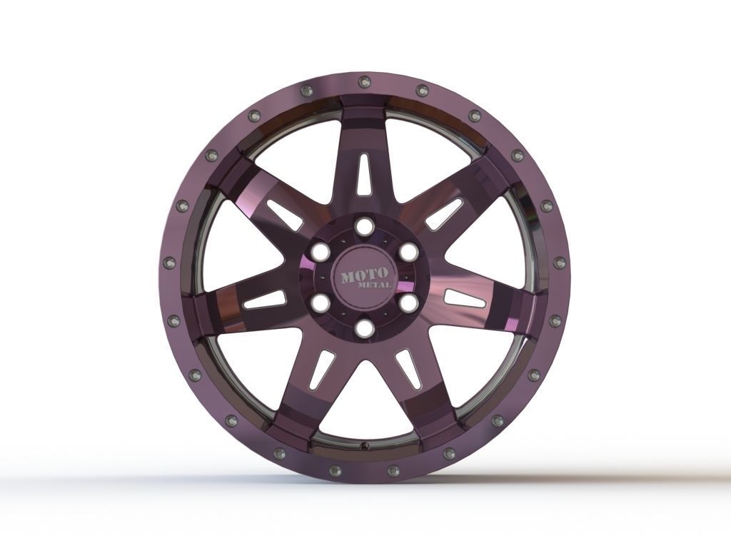 Cast rim MOTO METAL - MO975 3D model_3