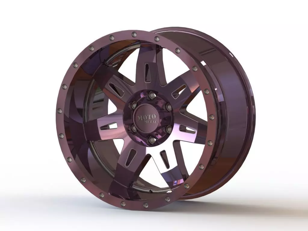 Cast rim MOTO METAL - MO975 3D model_0