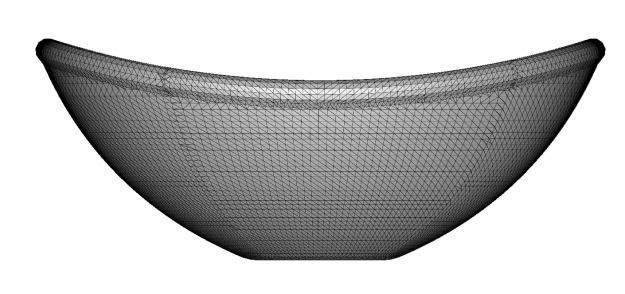 Classic Oval Wash Basin 3D print model_5