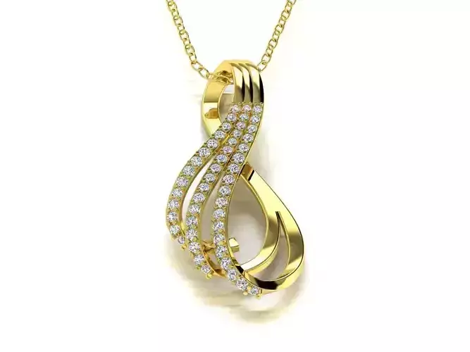 Diamond Jewelry Pendant