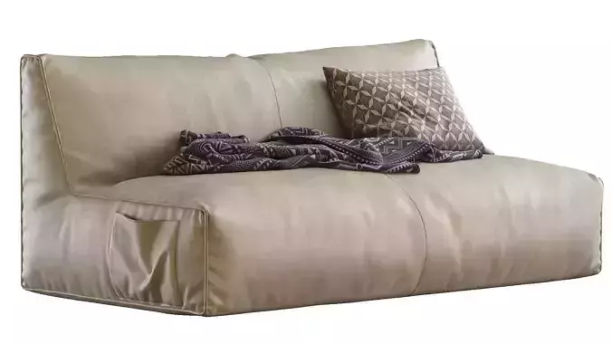 Leather Sofa Puffone By Gart