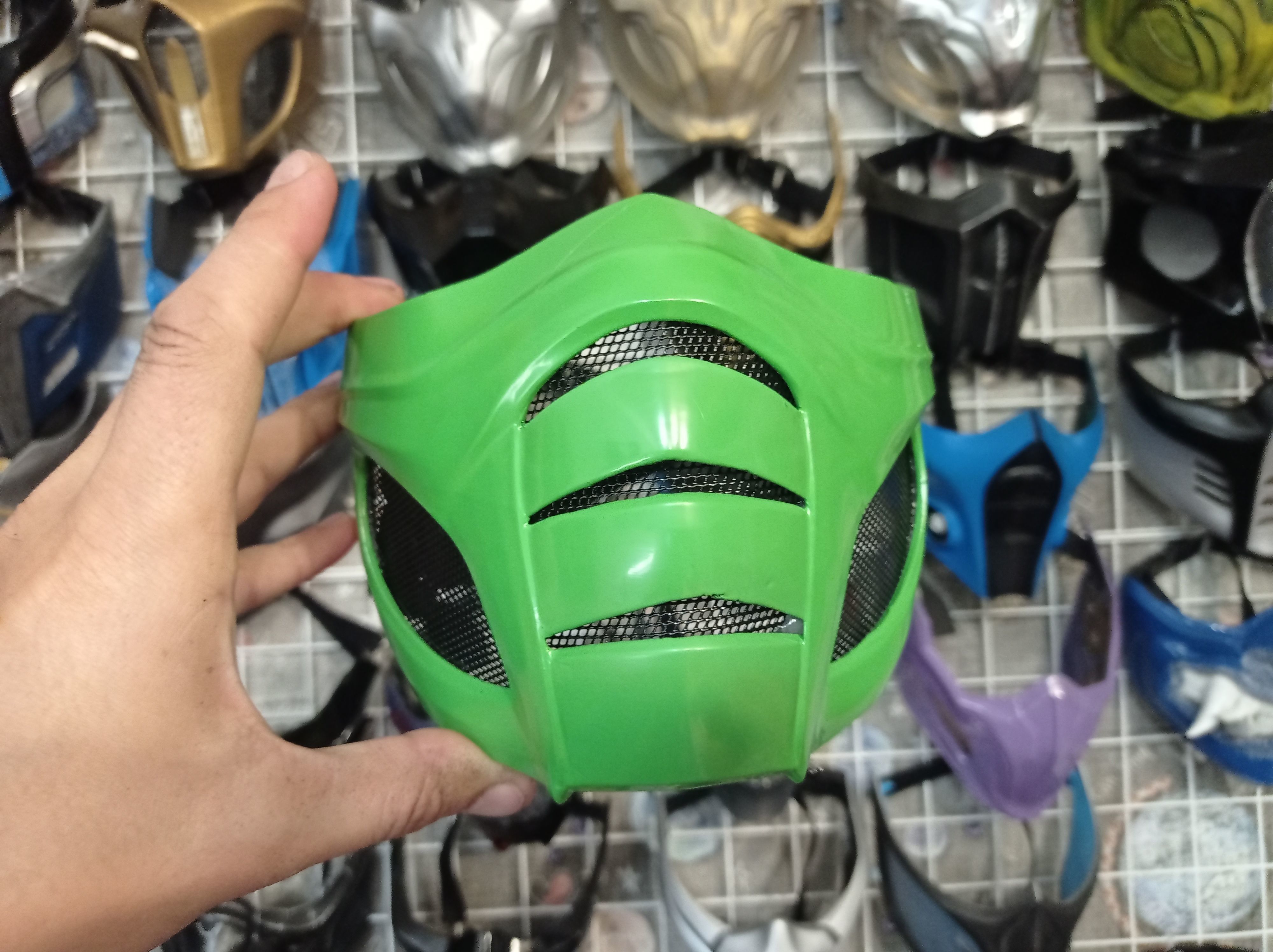 Chameleon mask from Mortal Kombat Armageddon 3D print model_2