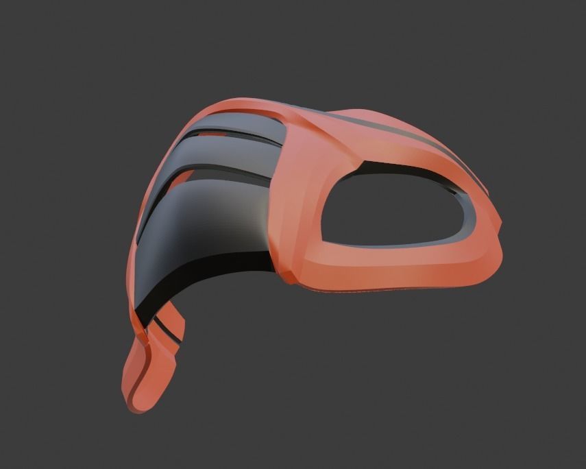 Chameleon mask from Mortal Kombat Armageddon 3D print model_10